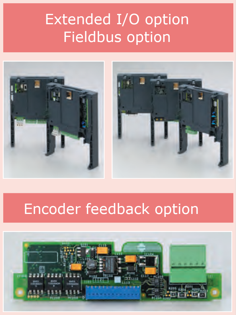 Image: Support of a rich set of options (common to VF-AS1 and VF-PS1)