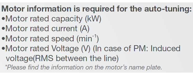 Image: The inverter can also be operated with a PM motor manufactured by another company.