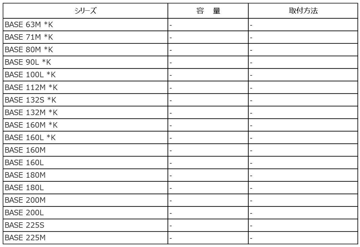  Motor slide base Spec