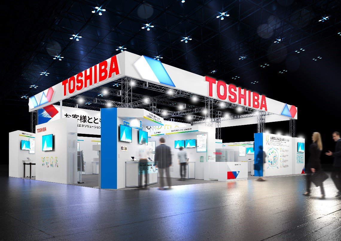 画像：東芝グループブースイメージ