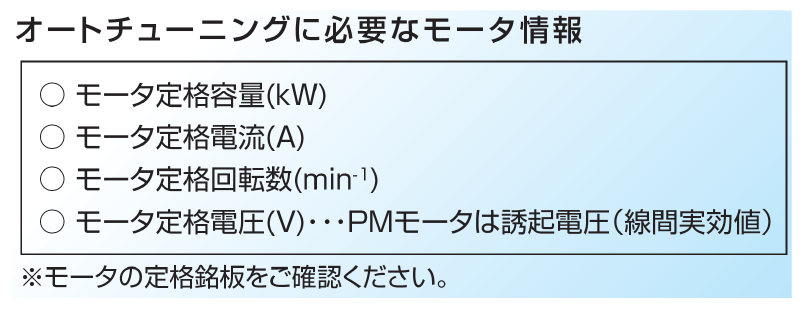 他社製PMモータでも運転可能 画像